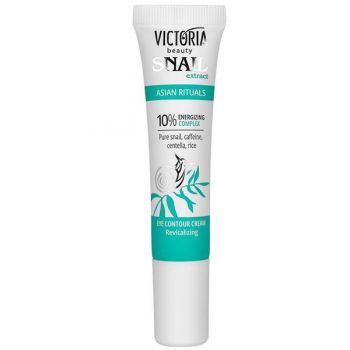 Crema Contur Ochi Revitalizanta cu Extract de Melc - Camco Snail Extract Asian Rituals Eye Contour Cream Revitalizing, 15 ml, 15 ml