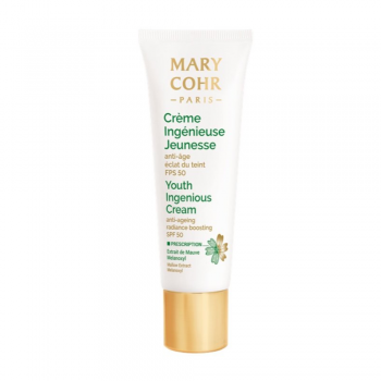 Crema de fata anti-imbatranire cu protectie solara Mary Cohr Youth Ingenious Cream SPF50 30ml