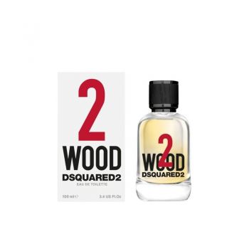 Dsquared 2 Wood Apa de toaleta unisex EDT, Volum 100 ml