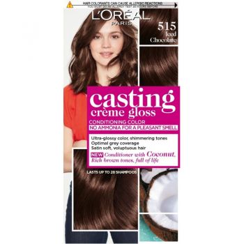 L'Oréal CASTING CREAM GLOSS 515 Ciocolată cu gheață, Volum 1 bucata