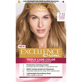 L'Oréal EXCELENȚĂ 7.31, Volum 1 bucata