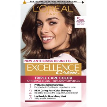 L'Oréal EXCELLENCE 500 True Light Brown, Volum 1 bucata