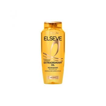 L'Oreal Paris Elseve Șampon pentru păr cu ulei extraordinar, Volum 250 ml