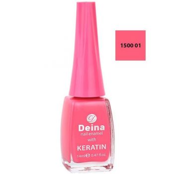 Lac de Unghii cu Cheratina - Deina Nail Enamel with Keratin, nuanta 1500 01, 12 ml