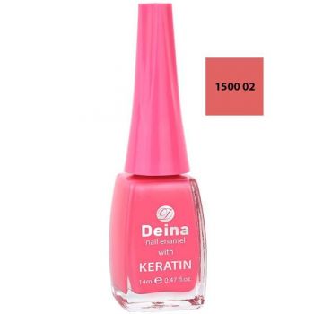 Lac de Unghii cu Cheratina - Deina Nail Enamel with Keratin, nuanta 1500 02, 12 ml