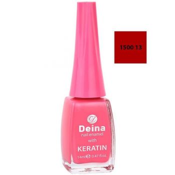 Lac de Unghii cu Cheratina - Deina Nail Enamel with Keratin, nuanta 1500 13, 12 ml