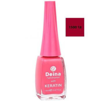 Lac de Unghii cu Cheratina - Deina Nail Enamel with Keratin, nuanta 1500 18, 12 ml