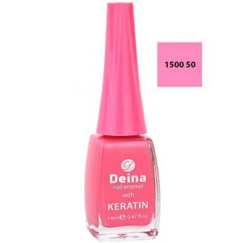 Lac de Unghii cu Cheratina - Deina Nail Enamel with Keratin, nuanta 1500 50, 12 ml