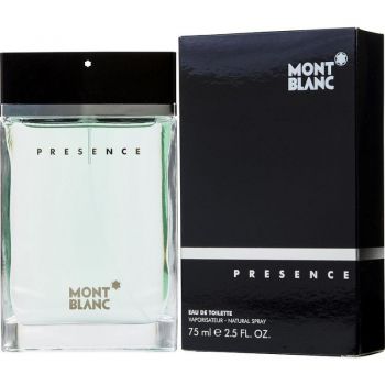 Mont Blanc Presence Apa de toaleta pentru barbati EDT, Volum 75 ml