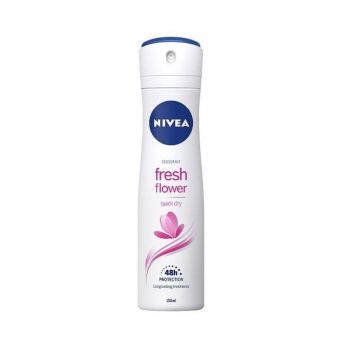 NIVEA Deo Spray Fresh Flower, Volum 150 ml