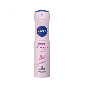 NIVEA Deo Spray Pearl & Beauty, Volum 150 ml