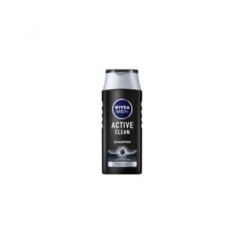 Nivea MEN Șampon Active Clean, 400 ml, Volum 400 ml