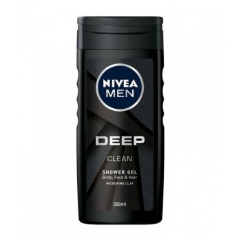 NIVEA MEN Gel de duș Deep, Volum 250 ml