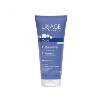 Uriage Bebe 1er Sampon fara sapun pentru bebelusi si copii, Volum 200 ml
