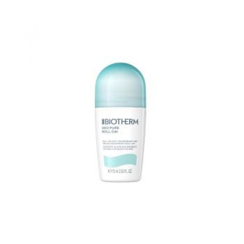 Biotherm De Pure Roll On Deodorant rulează, Volum 75 ml