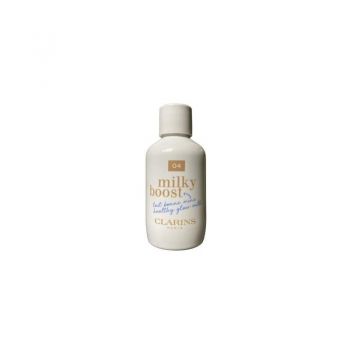 Clarins Milky Boost 05 Milky Sandalwood Lotiune tonificanta pentru a uniformiza culoarea pielii Tester, Volum 04 Milky Auburn