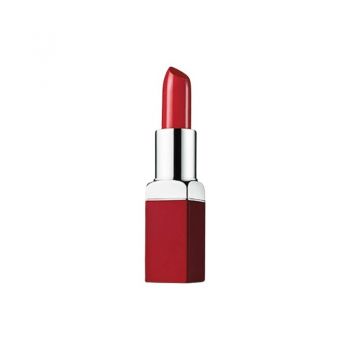 Clinique Pop Lip Color +Primer Nº01 Nude Pop Ruj Tester, Volum 08 Cherry Pop