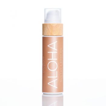 Cocosolis Aloha Suntan & Body Oil Ulei organic pentru un bronz rapid și saturat, Volum 200 ml