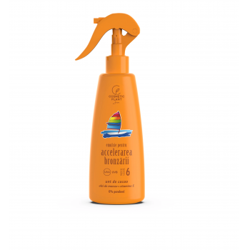 Cosmetic Plant Emulsie pentru accelerarea bronzarii SPF6 200 ml