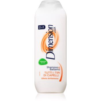 Dimension by Lux 2in1 sampon si balsam 2 in 1 pentru toate tipurile de păr