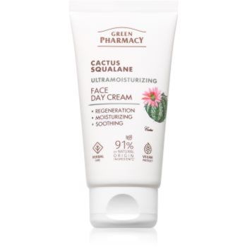 Green Pharmacy Cactus & Squalane Day Face Cream crema de zi hidratanta