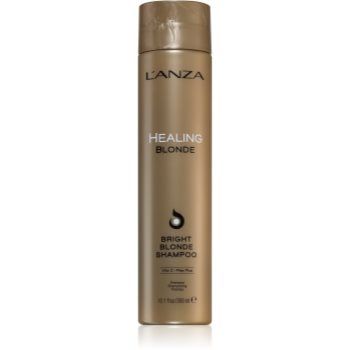 L'anza Healing Blonde Bright Blonde Shampoo șampon pentru păr blond