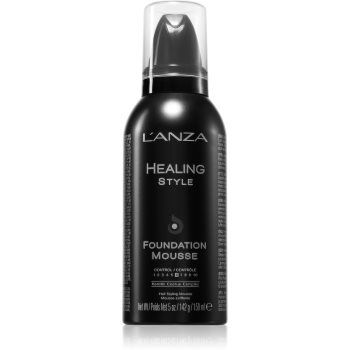 L'anza Healing Style  Foundation Mousse spumă de păr pentru un styling neted si plin de volum