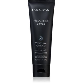 L'anza Healing Style Texture Cream cremă de coafat pentru fermitate medie și reflexe naturale