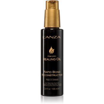 L'anza Keratin Healing Oil Rapid Bond Reconstructor ingrijire par pentru un par stralucitor si catifelat