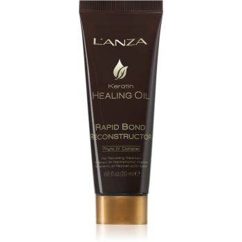 L'anza Keratin Healing Oil Rapid Bond Reconstructor ingrijire par pentru un par stralucitor si catifelat
