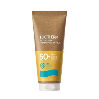 Lapte de corp cu protectie solara, Biotherm, Hydrating Sun Milk SPF50, 200 ml