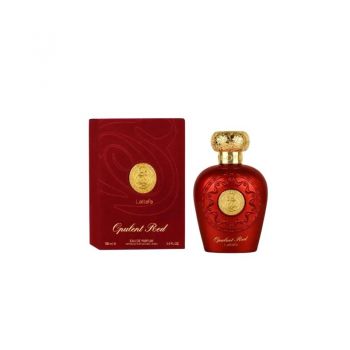 Lattafa Opulent Red Unisex Eau de Parfum EDP, Volum 100 ml