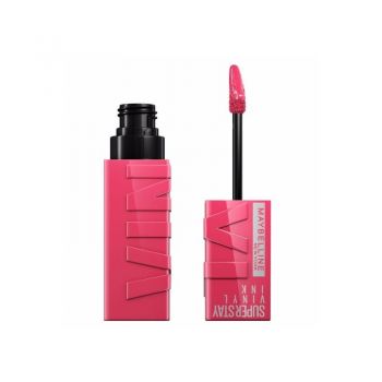 Maybelline SuperStay Vinyl Ink Ruj lucios de lungă durată, Volum 20 Coy