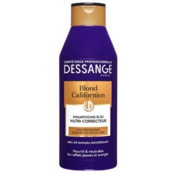 Sampon Dessange Blond California pentru păr blond vopsit sau decolorat, 250 ml