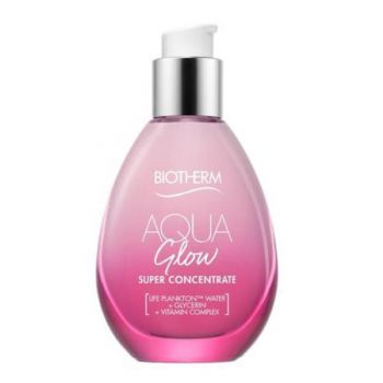 Serum iluminator pentru fata Biotherm Aquasource Aqua Glow Super Concentrate, 50 ml