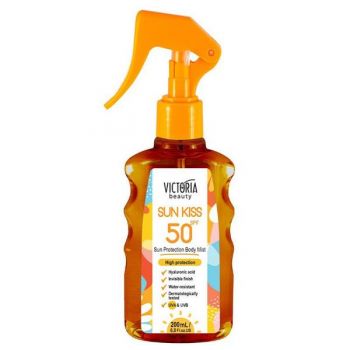 Spray de Corp cu Protectie Solara Ridicata - Camco, Victoria Beauty Sun Protection Body Mist SPF50 Sun Kiss, 200 ml