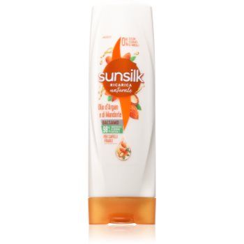 Sunsilk Argan & Almond Oil balsam petru par fragil si fara vlaga