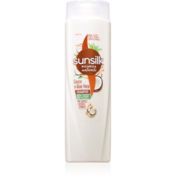 Sunsilk Cocco & Aloe Vera șampon pentru volum și strălucire