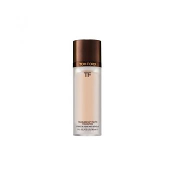 Tom Ford Traceless Soft Matte Liqud Foundation 2.7 Vellum Fond de ten Tester, Volum 0.4 Rose