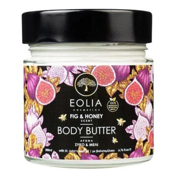 Unt de Corp cu Smochine si Miere - Eolia Cosmetics Body Butter Fig & Honey, 200 ml