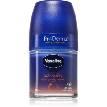 Vaseline Men Active Dry Roll-On antiperspirant roll-on pentru barbati