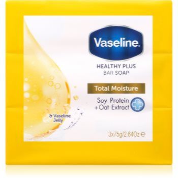 Vaseline Total Moisture Bar Soap set de săpunuri solide
