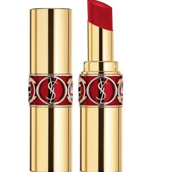 YSL Rouge Volupte Shine 80 Chili Tunique Ruj Tester, Volum 80 Chili Tunique