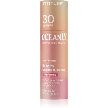 Attitude Oceanly Plastic Free Beauty balsam de buze tonifiant SPF 30