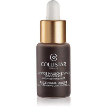 Collistar Magic Drops Face Self-Tanning Concentrate autobronzant concentrate pentru ten