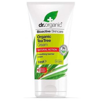 Crema Antiseptica Bio Extract de Arbore de Ceai Dr.Organic, 50 ml