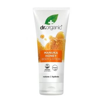 Crema corp Bio Miere Manuka Dr.Organic, 200 ml