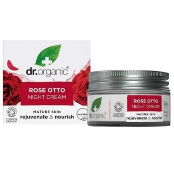 Crema de noapte Bio Trandafiri Dr.Organic, 50 ml
