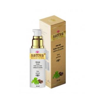Crema de ochi antirid cu cofeina si centella, - Sattva, 30 ml