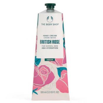 Crema pentru Maini British Rose The Body Shop, 100 ml